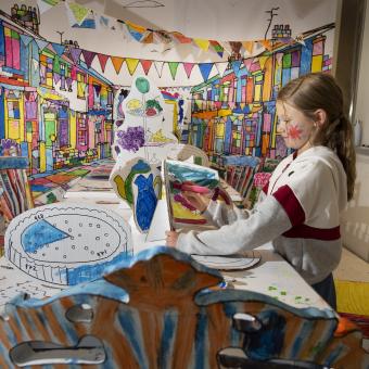 Paint By Numbers for the Big Jubilee Lunch